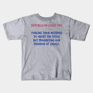 Republican Logic Kids T-Shirt